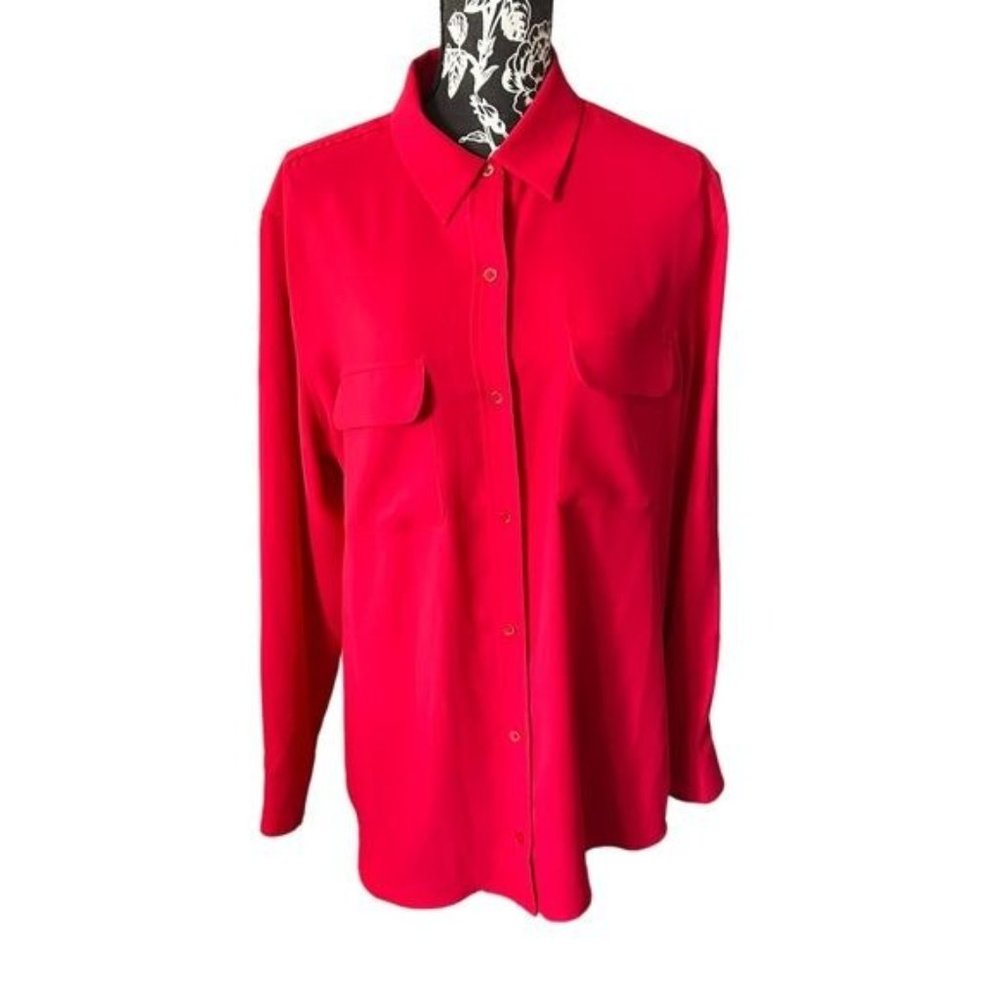 Equipment Red Blouse